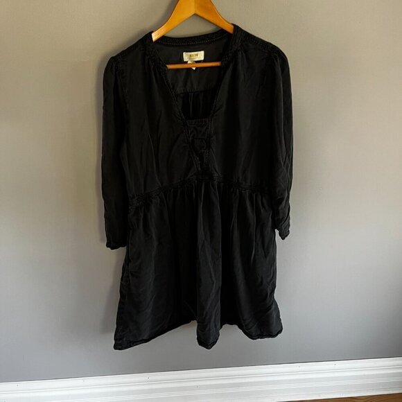 MAEVE by anthropology size small, black long sleeve dress - Picture 4 of 11